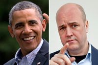 På onsdag möts Barack Obama och Fredrik Reinfeldt.