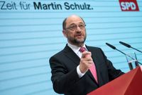 Martin Schulz, förbundskanslerkandidat för tyska SDP.