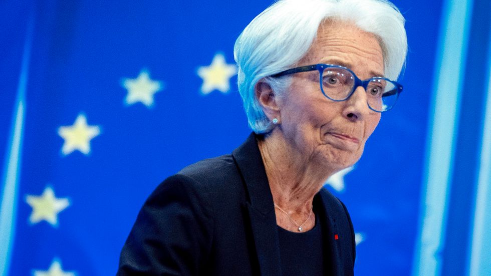 Christine Lagarde, chef för den europeiska centralbanken ECB