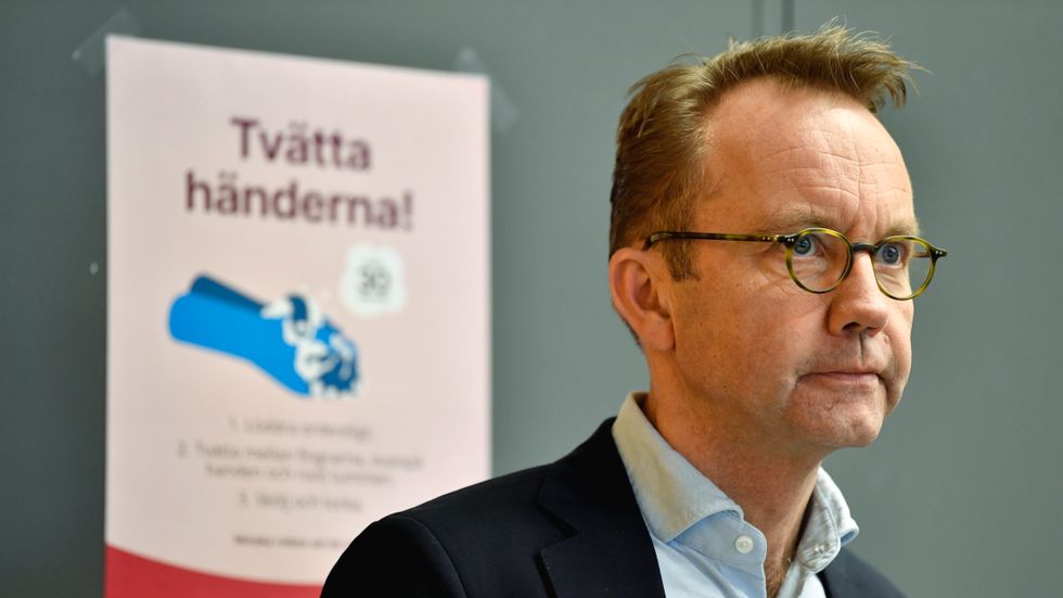 Björn Eriksson, hälso- och sjukvårdsdirektör i Region Stockholm.