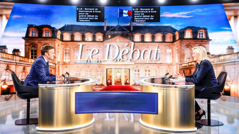 Emmanuel Macron och Marine Le Pen möttes i en andra tv-debatt.