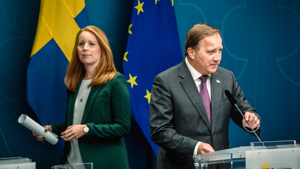 Centerledaren Annie Lööf och statsminister Stefan Löfven kan bli två av partiledarna som avgör försvarsfrågan.