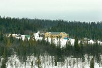 Jaktanläggningen i Henvålen i Härjedalen fotograferad 2009. Sedan dess har SCA rustat anläggningen för över 100 miljoner kronor.
