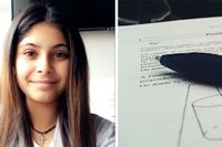 Rebecca, 12 år: "Jag gick från ett D till ett A"
