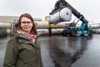 "Allting blir väldigt osäkert och vi kan inte planera något överhuvudtaget", säger Gabriella Hedenskog, på Hedenskogs åkeri, om strejken som kan bryta ut i hamnarna.