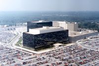 NSA:s huvudbyggnad i Fort Meade, Maryland.