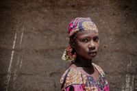 10-åriga Fadimatou från Far North i Kamerun berättar för SvD om hur terrorsekten Boko Haram attackerade hennes hemby och dödade hennes syster.