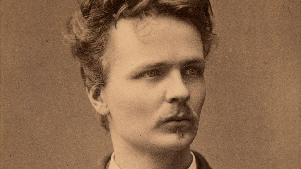 August Strindberg, 1882.