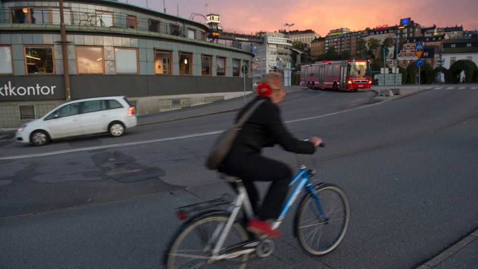 I genomsnitt dör 25 personer om året i cykelolyckor i Sverige. Arkivbild.