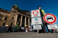 Tysklands finansminister är negativt inställd till ett dieselförbud. Arkivbild.