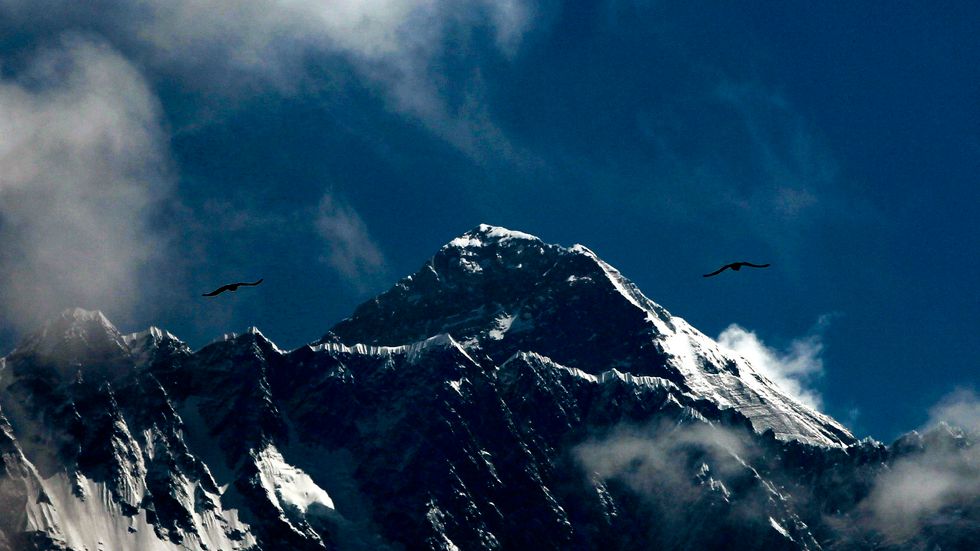 Två klättrare har omkommit på Mount Everest. Arkivbild.