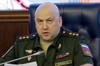Generalen Sergej Surovikin framträdde senast den 23 juni i en video, där han uppmanade Wagnerstyrkorna att lägga ner sina vapen. Arkivbild.
