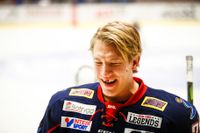Linköpings Emil Sylvegård är en av 14 spelare som får böta efter bråket på uppvärmningen inför åttondelsfinalen mot HV71.