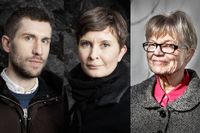 Psykologerna Alexander Rozental och Görel Kristina Näslund samt författaren Lina Wennersten.