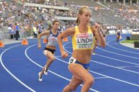 Lovisa Lindh fick en finalplats på 800 meter.