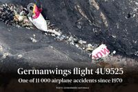 Graphics: One of 11 000 airplane accidents since 1970