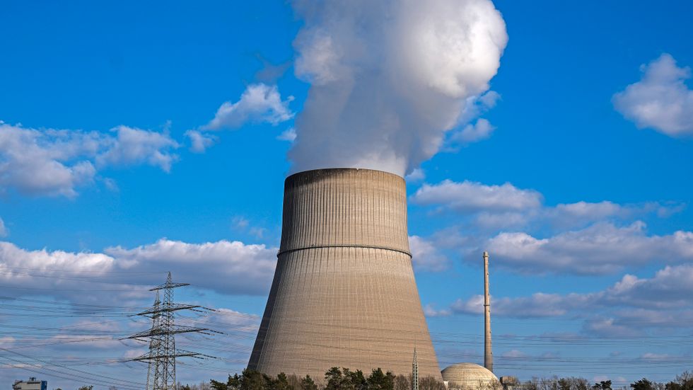Ett kärnkraftverk i Lingen i Tyskland. Arkivbild.
