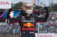 Red Bull-föraren Max Verstappen har framgångsrikt försvarat sin VM-titel efter seger på Suzuka.