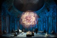 Uppsättning av "La traviata" på The Metropolitan Opera i New York. Pressbild.