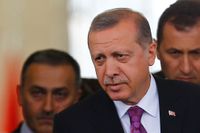 Turkiets president Erdogan miste nästan en femtedel av sitt väljarstöd i söndagens väl.