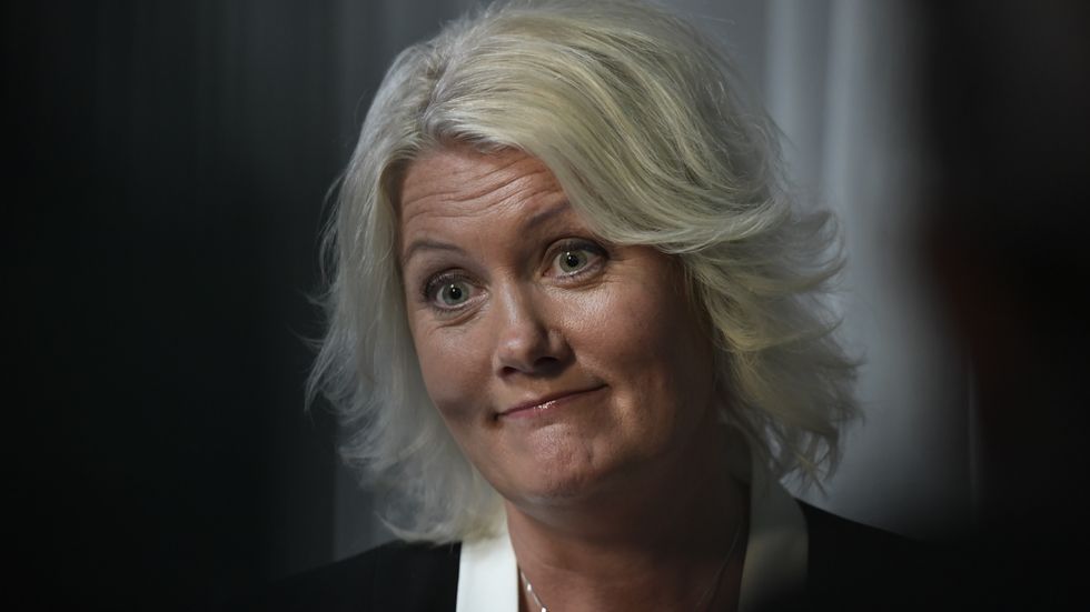  Socialdemokraternas partisekreterare Lena Rådström Baastad 