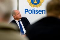 Rikspolischef Dan Eliasson presenterar den nya polismyndigheten som trädde i kraft 2015.