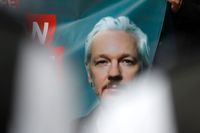 Julian Assange sitter för närvarande i fängelse i Storbritannien. Arkivbild.