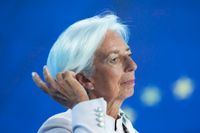 Europeiska centralbanken (ECB), med chefen Christine Lagarde, väntas börja sänka sina styrräntor nästa år. Arkivbild