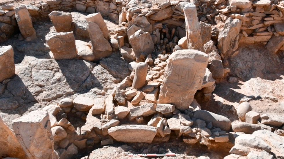 Utgrävningarna i Jordaniens östra öken gjordes under förra året.