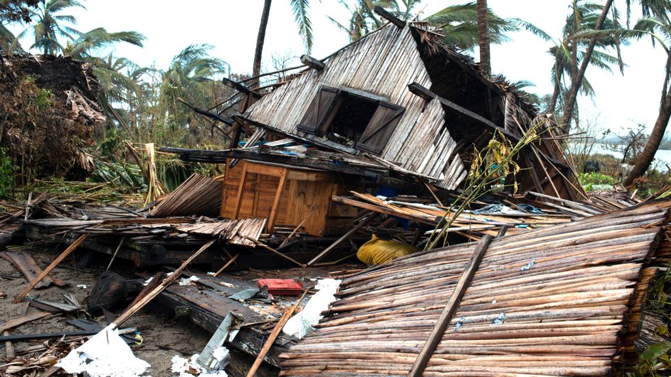 Cyklonen Batsirai lämnade stor förödelse efter sig på östkusten i Madagaskar. Arkivbild.