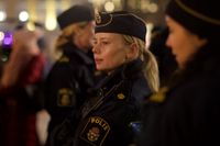Amanda Jansson spelar Malmöpolis i SVT:s ”Tunna blå linjen”.