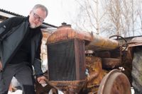 Pelle Andersson vill att alla hans traktorer ska kunna rulla och han lägger ned massor med tid på att renovera och sätta dem i användbart skick. ”Jag är lite av en pedant, detaljerna är min grej”, säger han.