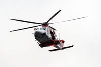 En man har omkommit i samband med en segeltur i Stockholms skärgård. Bland annat deltog en räddningshelikopter i räddningsinsatsen. Arkivbild.