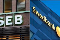 Slagig handel i svenska storbankerna