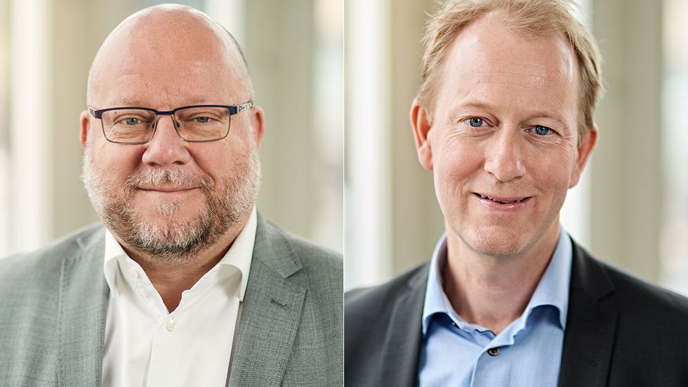 Harald Petersson och Tomas Eriksson. 
