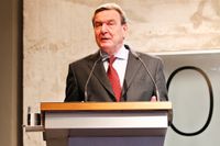 Tysklands före detta förbundskansler Gerhard Schröder. Arkivbild.