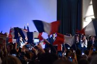 Högerkandidaten François Fillon håller valmöte i Lille 18 april.
