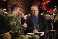 Försvarsminister Peter Hultqvist (S) på Folk och försvar i januari i år. 