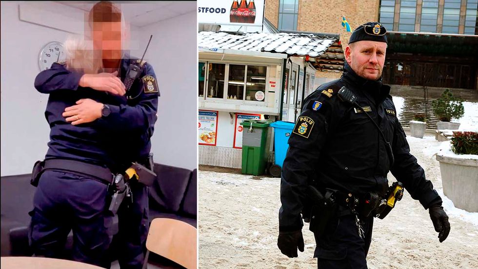 Viktor Adolphson, yttre befäl på Södermalmspolisen, är missnöjd med hur sociala medier används av vissa kollegor.