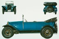 1927 års ÖV4 var den första serietillverkade Vovlobilen.