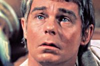 Derek Jacobi som romerska kejsaren Claudius i tv-serien ”Jag, Claudius” 1976.