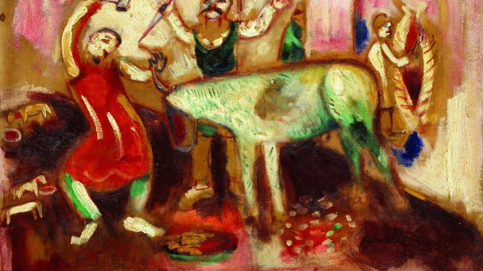 Marc Chagall  ”Abattoir”, 1911.