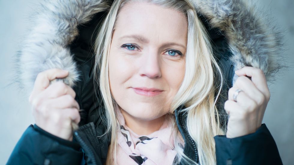 Carina Bergfeldt är aktuell med pratshowen ”Carina Bergfeldt” i SVT. Arkivbild.