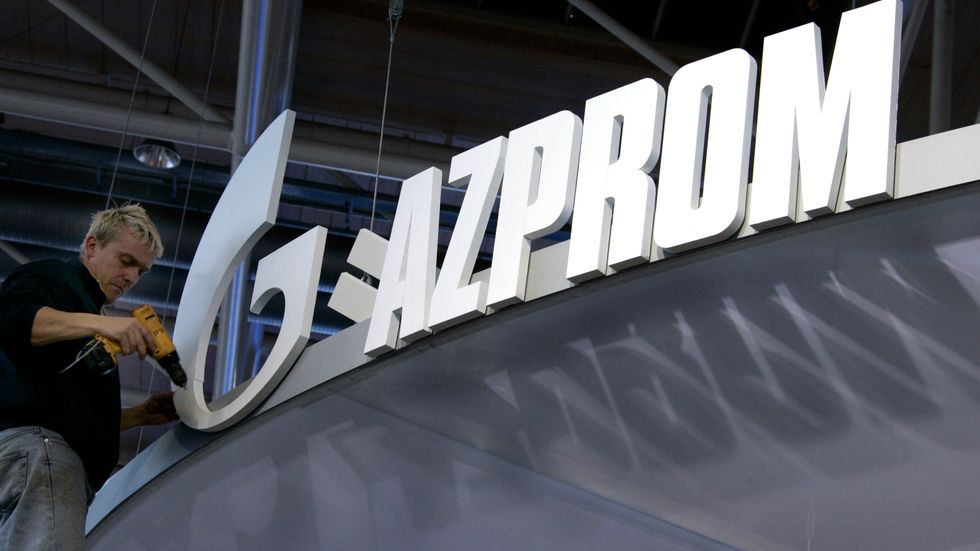Det statliga ryska gasmonopolet Gazproms leveranser av naturgas till Europa har varit osedvanligt snåla inför vintersäsongen, vilket dränerat kontinentens gaslager. Arkivbild.