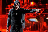 Eminem tog publikrekord på Friends arena. Arkivbild.