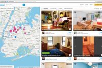 Airbnb-sajten där resenärer kan finna semesterbostäder.
