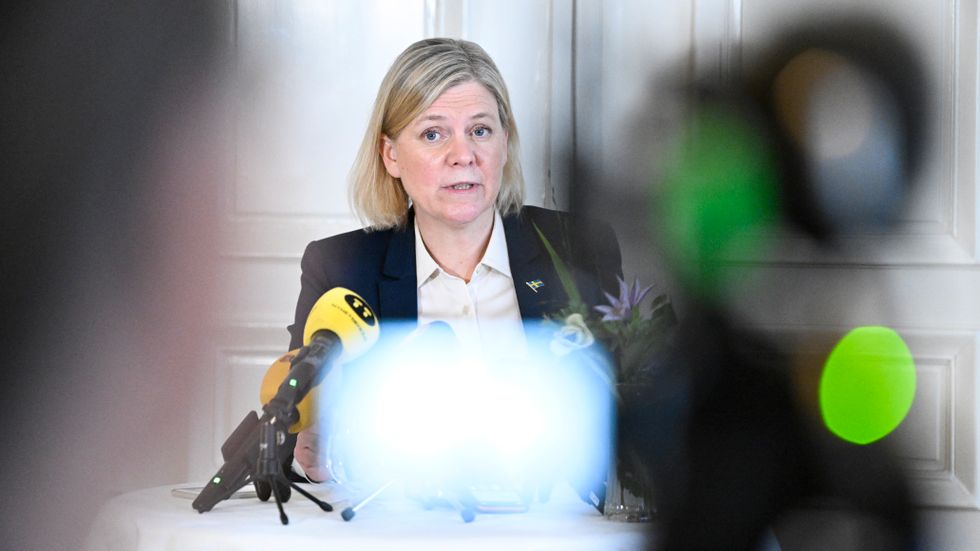Statsminister Magdalena Andersson (S) kommenterade på onsdagen turerna kring klimat- och miljöminister Annika Strandhälls (S) skulder till Kronofogden.