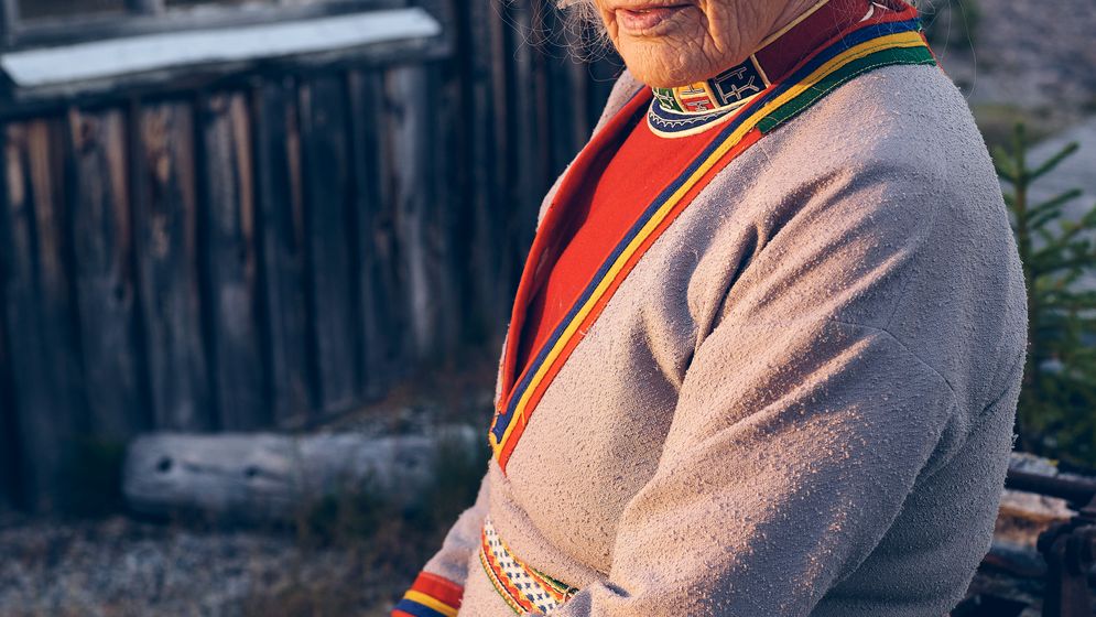 Maj-Doris Rimpi tillhör de samiska kulturarbetare som använt sitt konstnärskap för att lyfta samiska frågor.