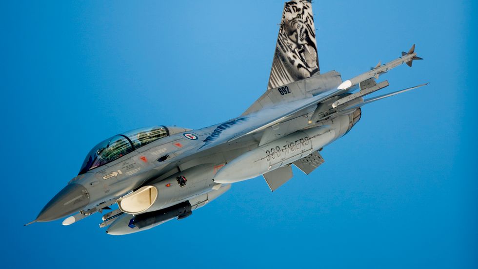 Det är stridsflyg av modellen F16 som Turkiet vill köpa från USA.