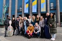 Stråkensemblen Kyiv Soloists befann sig på turné i Europa när kriget i Ukraina bröt ut. Nu ska de spela i Stockholm, Uppsala och Göteborg.